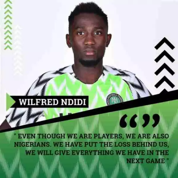 World Cup: "We Will Die Against Iceland" - Wilfred Ndidi